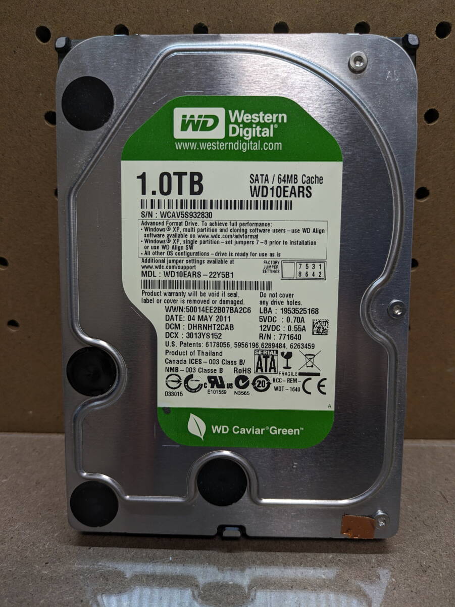 【C324】内蔵 HDD 3.5インチ 4台セット 動作未確認 ジャンク扱いの画像4