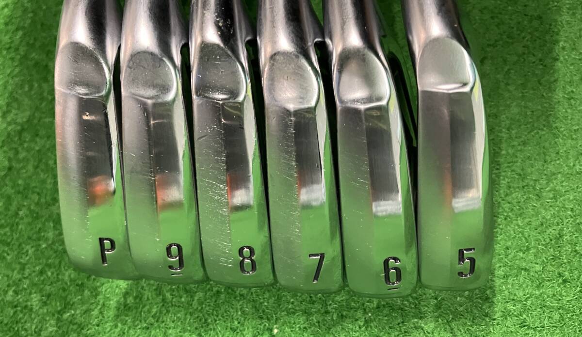 SRIXON/スリクソン ZX7 Mk-Ⅱ #5-PW(6本セット) アイアン SteelFiber i95 CW flex:S 中古・美品_画像4