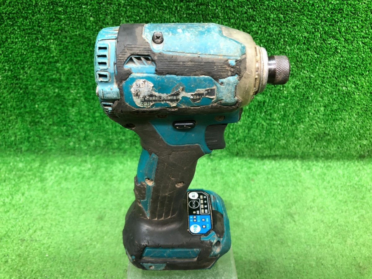 【各部消耗多め】中古品 makita マキタ 18V 充電式インパクトドライバ TD171DZ ※バッテリ・充電器別売_画像3