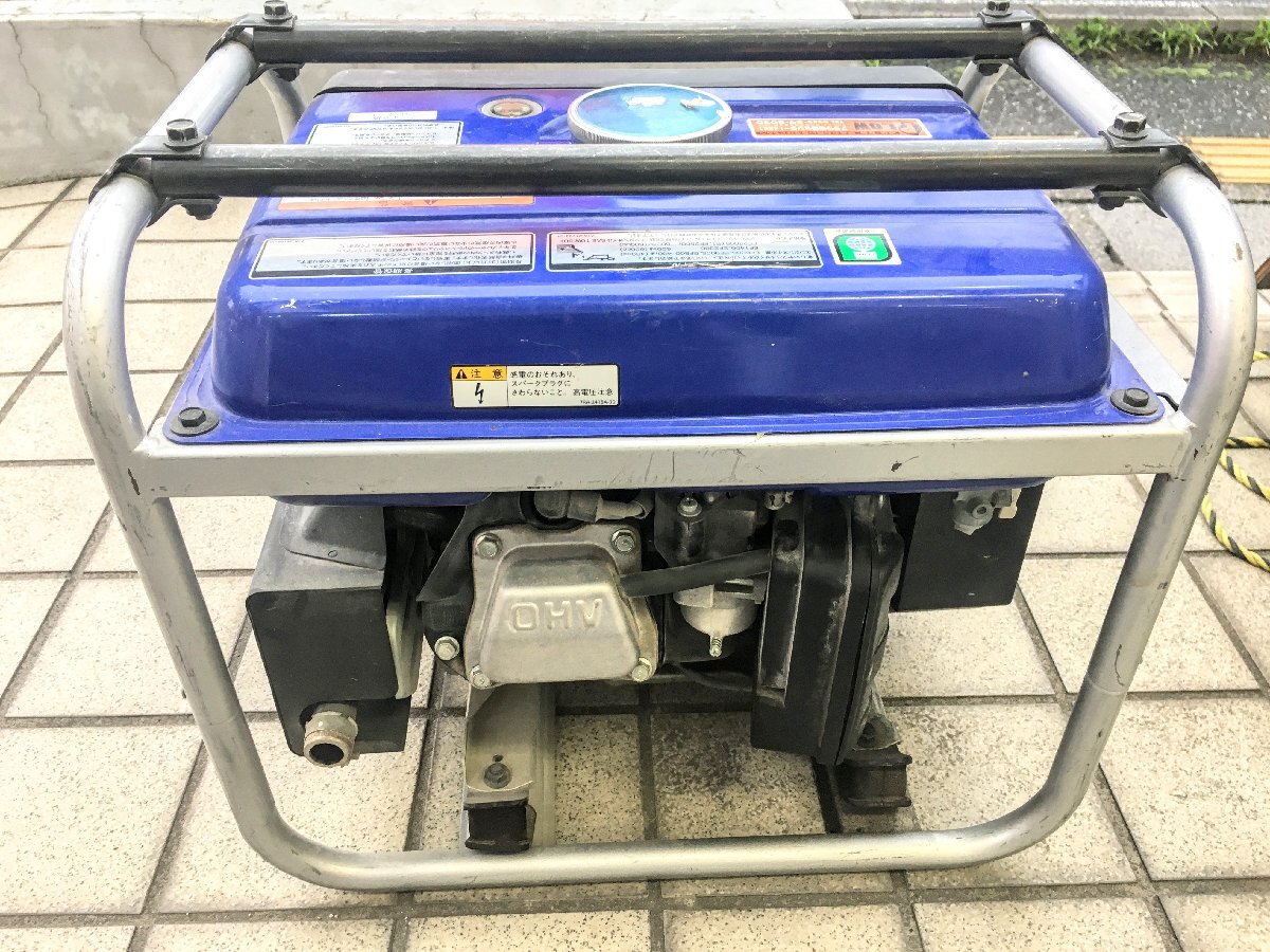 ①【引き取り限定】埼玉県上尾市 中古品 YAMAHA ヤマハ 2.5kVA インバータ発電機 EF2500iの画像5