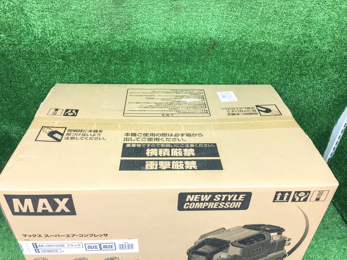 ②未開封品 MAX マックス 11L 高圧 スーパーエアコンプレッサ AK-HH1310E ブラック_画像4