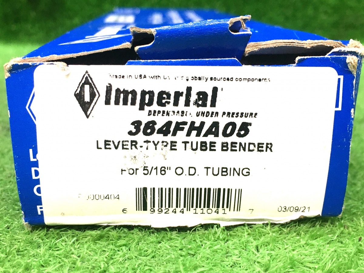 【程度良好】中古品 BBK IMPERIAL インペリアル 5/16インチ チューブベンダー 364-FHA-05_画像9