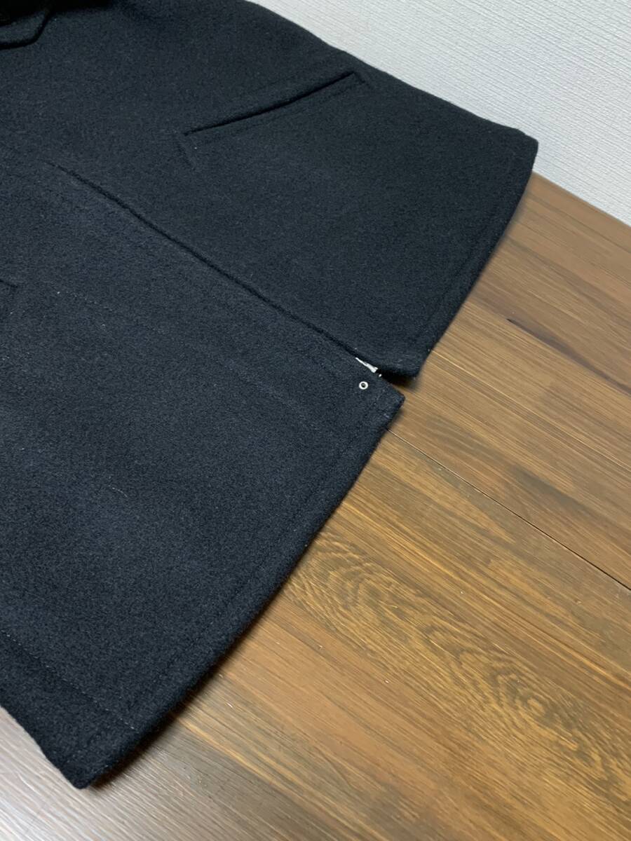 [BLACK SIGN] 16AW Wind Block Cord Jacket ウールメルトン スポーツジャケット 40 日本製 ブラック ブラックサインの画像7