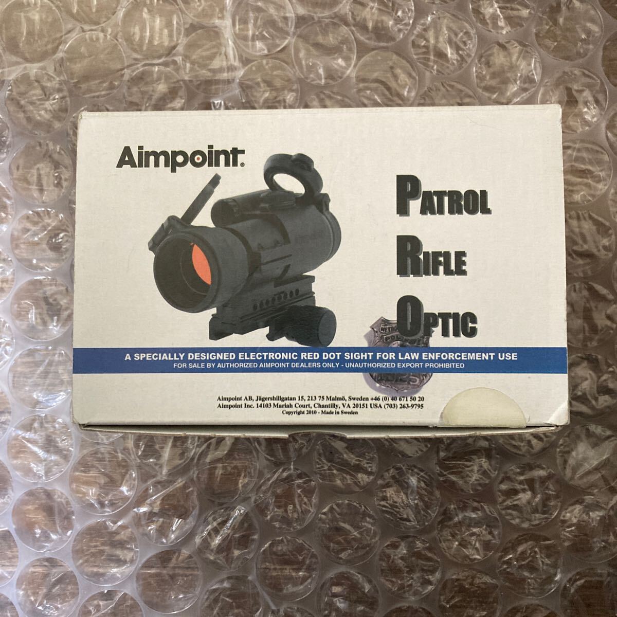 実物 Aimpoint PRO エイムポイント ドットサイト 美品 Yahoo!オークション - 実物 エイムポイント Aimpoint PRO ドット