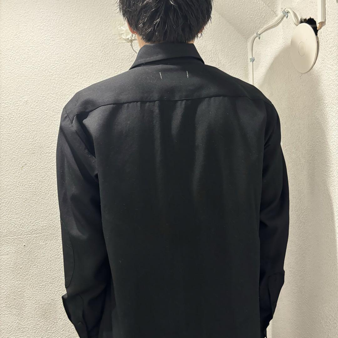 SYU.MAN シュウマン 22AW ウールギャバジンシャツ コート SIZE.1 【表参道t】_画像4