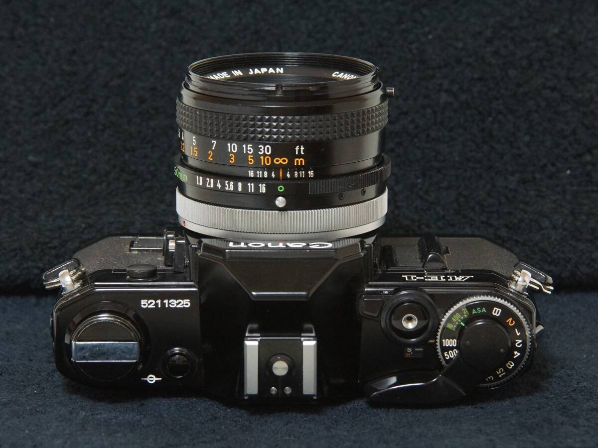 Canon AE-1 FD50mmF1.8S.C 標準レンズセット 【Working product ・動作確認済み】_画像4