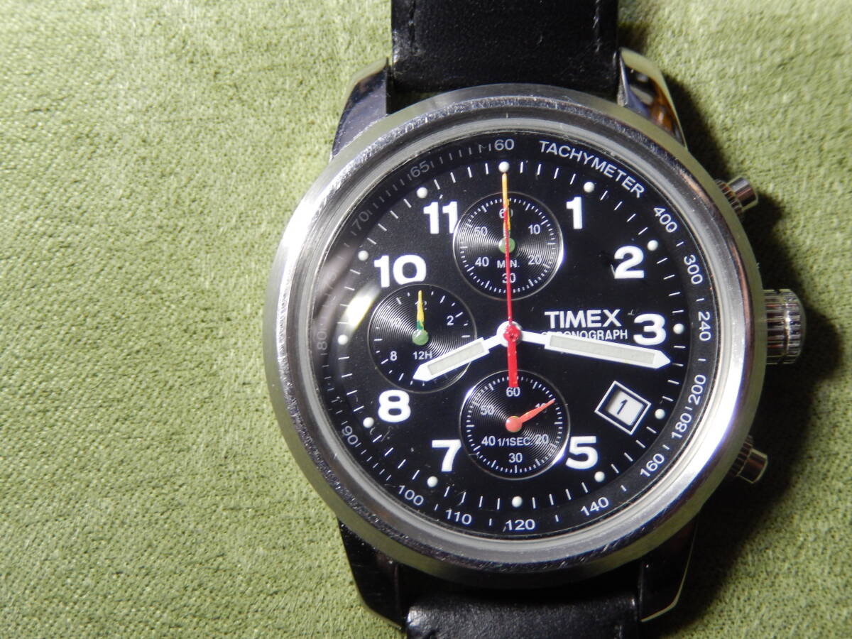 TIMEX 腕時計　針着色改造　作動品_画像1