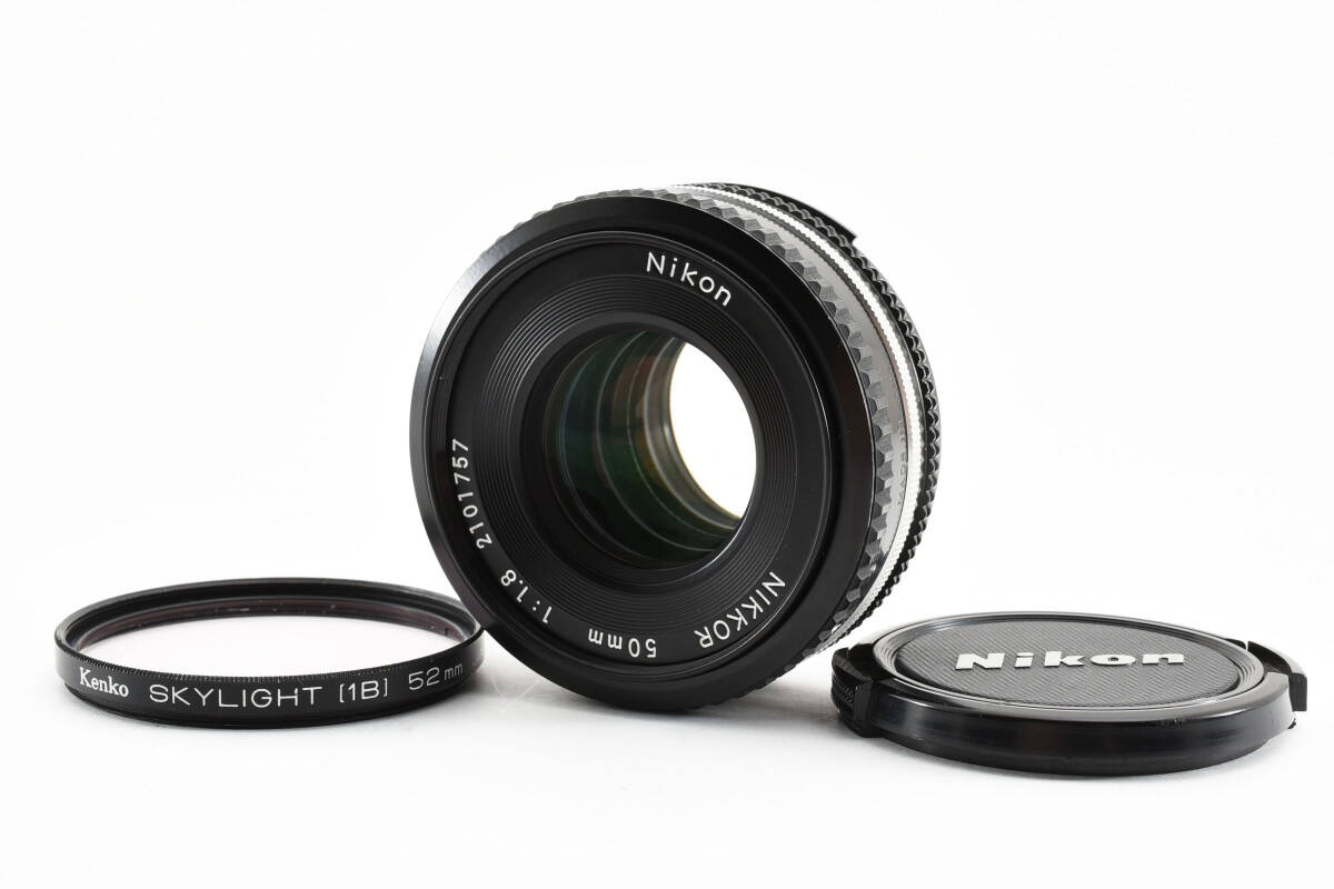 ★極上美品★ Nikon ニコン Ai-s 50mm F1.8 ☆光学良好 動作OK☆ #HMN5440の画像1