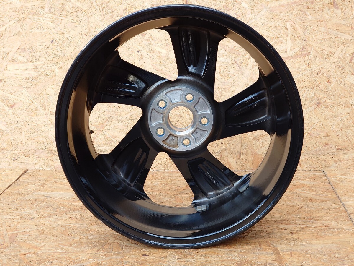 【良品】トヨタ ライズ ハイブリッド 純正アルミホイール 17×6J+40 1本のみ ダイハツ ロッキー 【スペア等に】の画像2