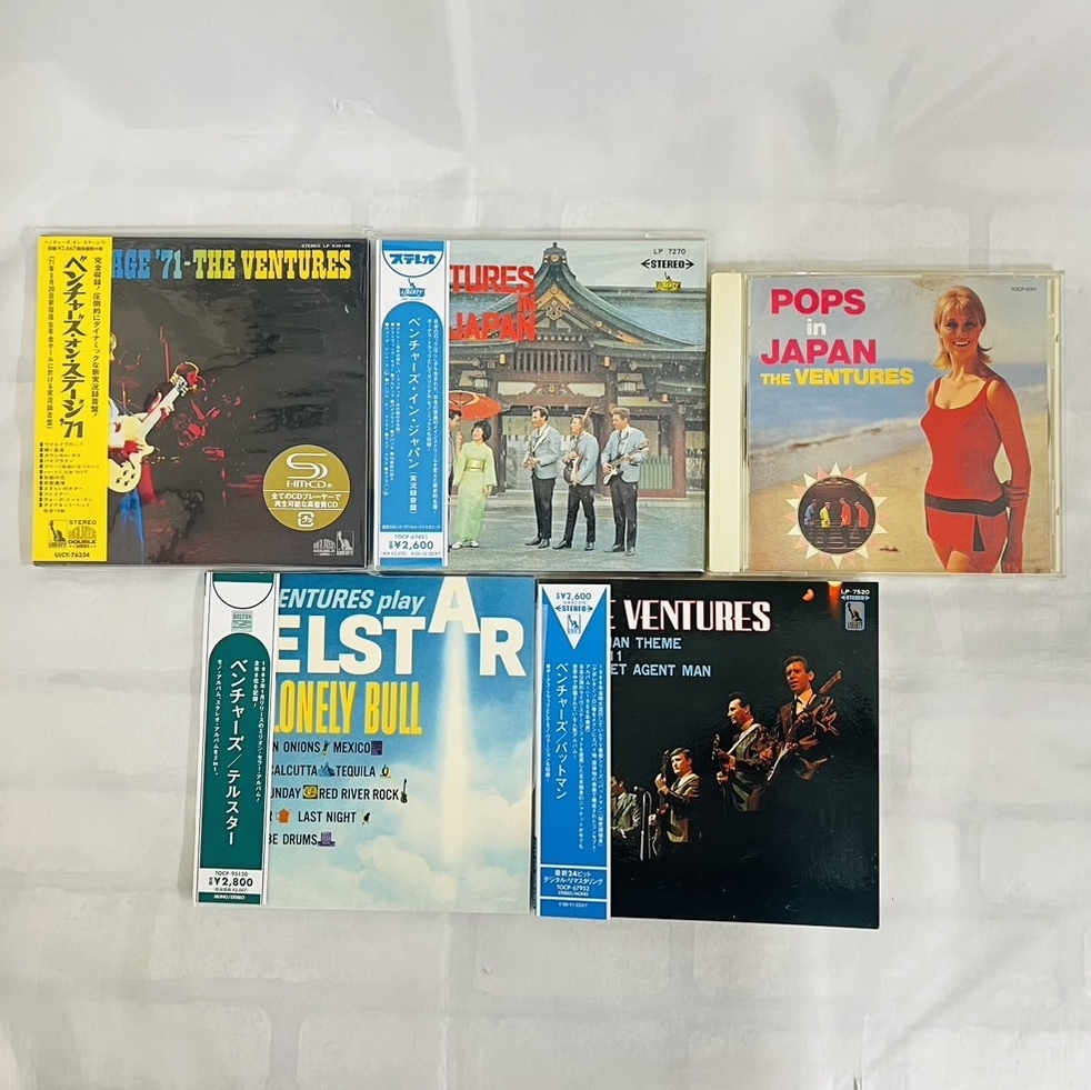 [240425-4T]【中古品】≪ベンチャーズ/CD≫THE VENTURES/SHM-CD/高音質/紙ジャケット/洋楽ロック_画像1