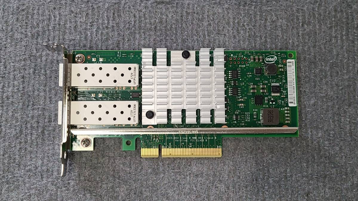 その他 Dell 942V6 X520-DA2 10Gbps Dual Port Ethernet Server Adapter Low Profile