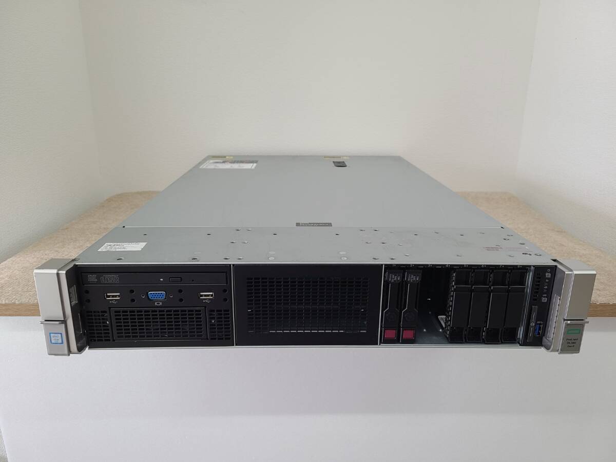 HP ProLiant DL380 Gen9 1x E5-2697V4 18core 2.30GHz 16GB 2x 300GB P440ar [SV005]の画像1