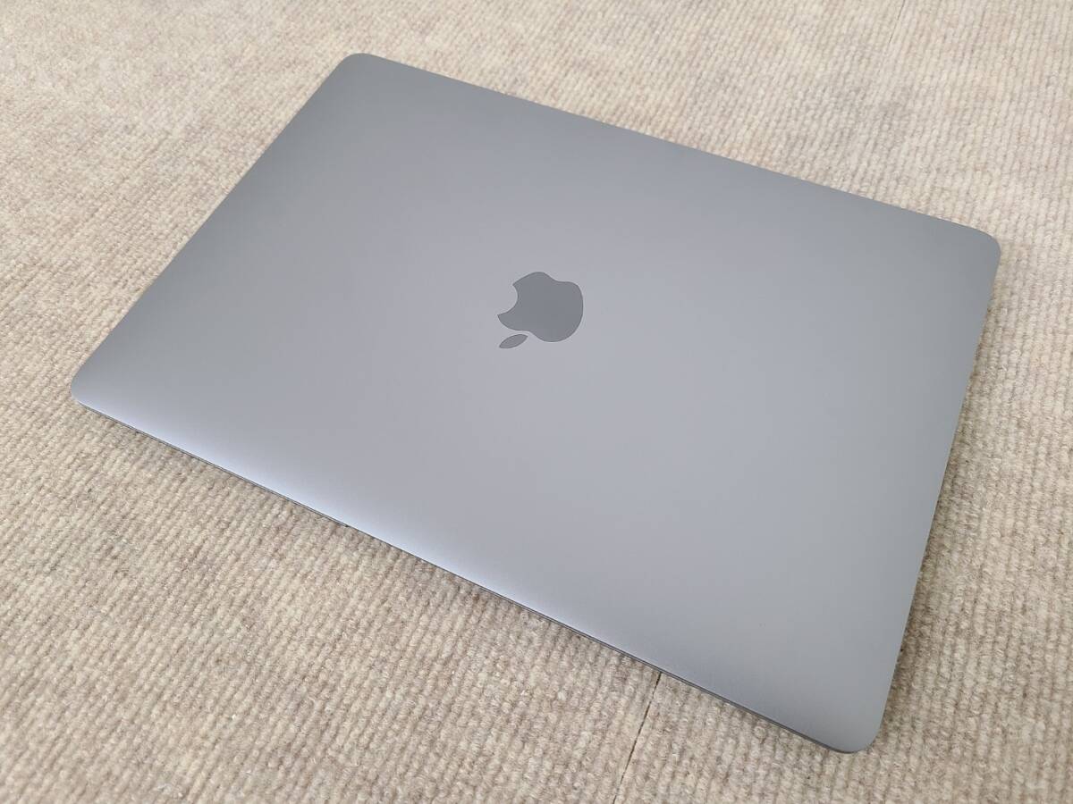 【美品】Apple MacBook Air 13(2020, A2337) M1 / RAM 16GB / SSD 256GB / スペースグレー / 充放電回数 : 53 [MC008]の画像3
