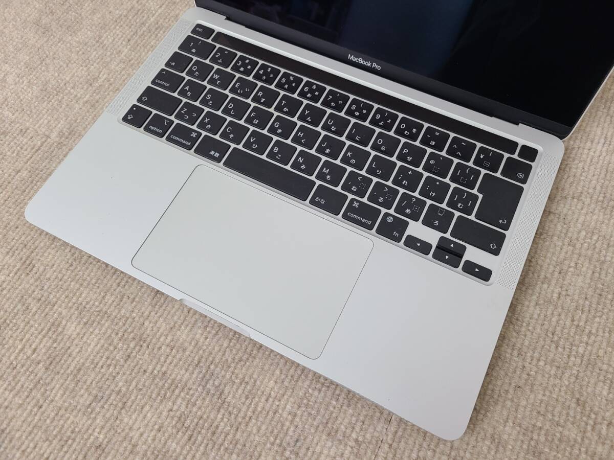 Apple MacBook Pro 13(2020, A2338) M1 / RAM 16GB / SSD 256GB / シルバー / 充放電回数 : 356 [MC011]の画像7