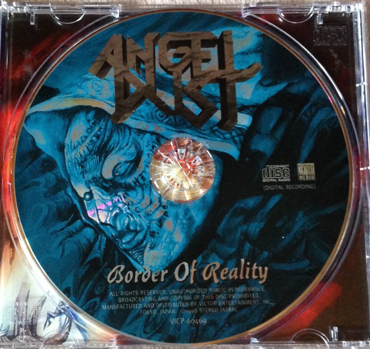 ★廃盤貴重★国内盤 最高傑作 ANGEL DUST エンジェル・ダスト Border Of Reality ボーダー・オブ・リアリティの画像3