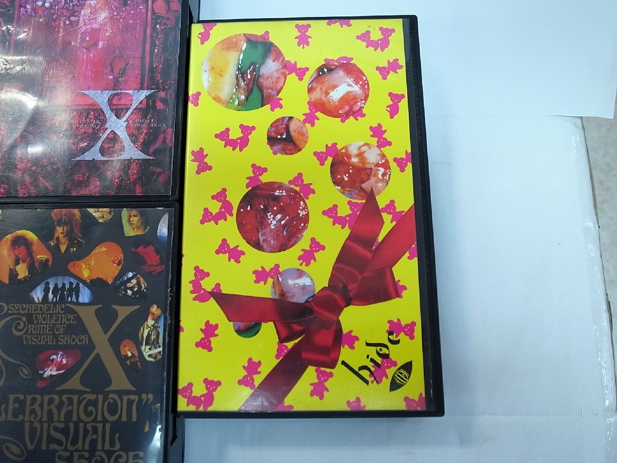 ★ VHS ビデオテープ ★ X （XJapan）HIDE ミュージックビデオ まとめて7本 ★ USED 未チェック品_画像4