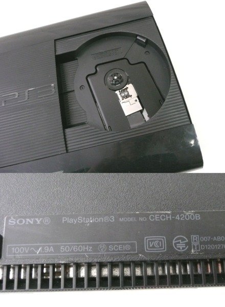 ☆☆SONY ソニー PS3 PlayStation 3 プレイステーション 3 CECH-4200B ブラック プレステ3☆ジャンク品の画像6