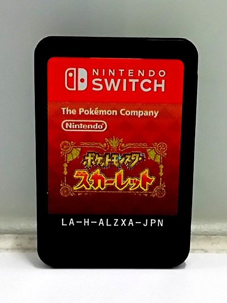 ♪NINTENDO SWITCH ポケットモンスター スカーレット スイッチ ソフト ポケモン 現状品♪中古品の画像4