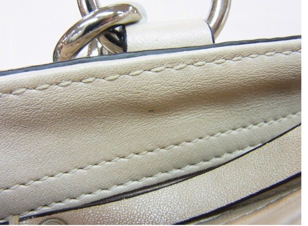 ★ コーチ / COACH ★　19857　ポピー　キルティング　ハンドバッグ　トートバッグ　ピンクベージュ系　 ★　USED_画像7