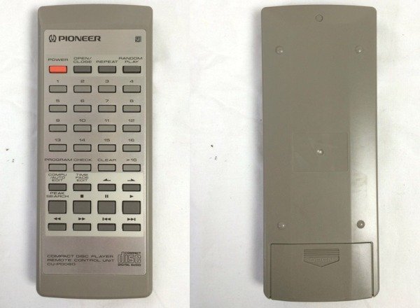 ☆☆PIONEER パイオニア コンパクトディスクプレーヤー CDプレーヤー PD-TO4☆ジャンク品の画像7