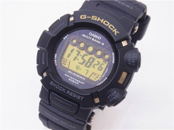 ◎ G-SHOCK ◎　カシオ　25周年記念限定モデル　GW-9025A　マッドマン　タフソーラー　デジタル　　稼働品　◎USED良品_画像1