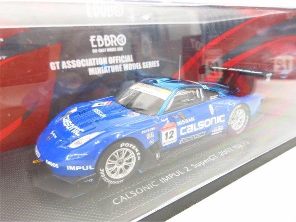 ◆◆1/43 SUPER GT 500 CALSONIC IMPUL Z ブルー No.12◆USED品 Ｍ4825_画像1