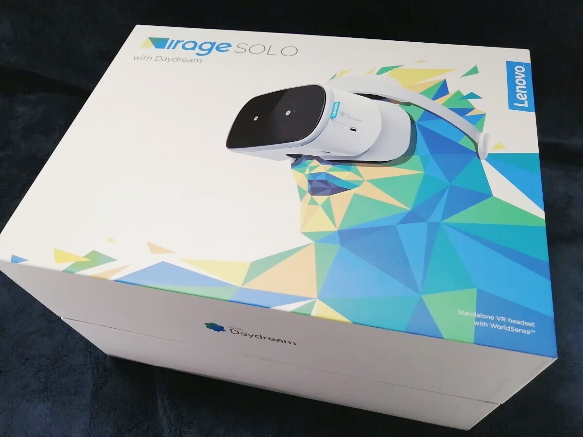 【引越処分】VR Lenovo Mirage Solo with Daydream ZA3C0011JP ミラージュソロ ムーンライトホワイト【即決購入の方にはおまけ付】の画像1