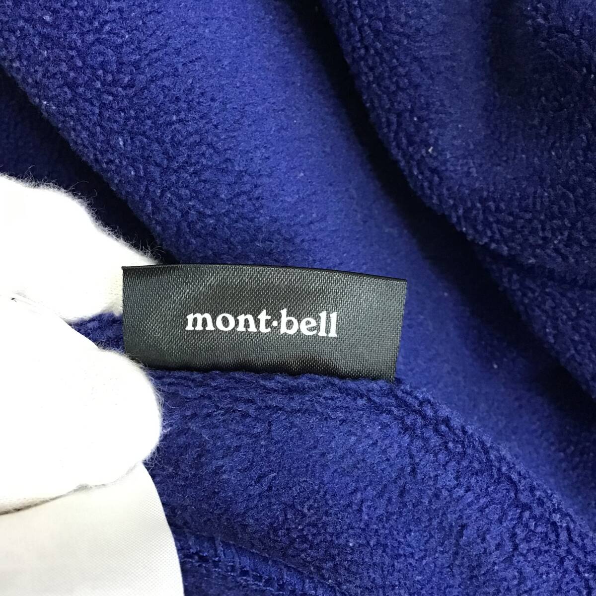 A537◇mont-bell｜モンベル　ロンパース　ブルー　サイズF_画像4