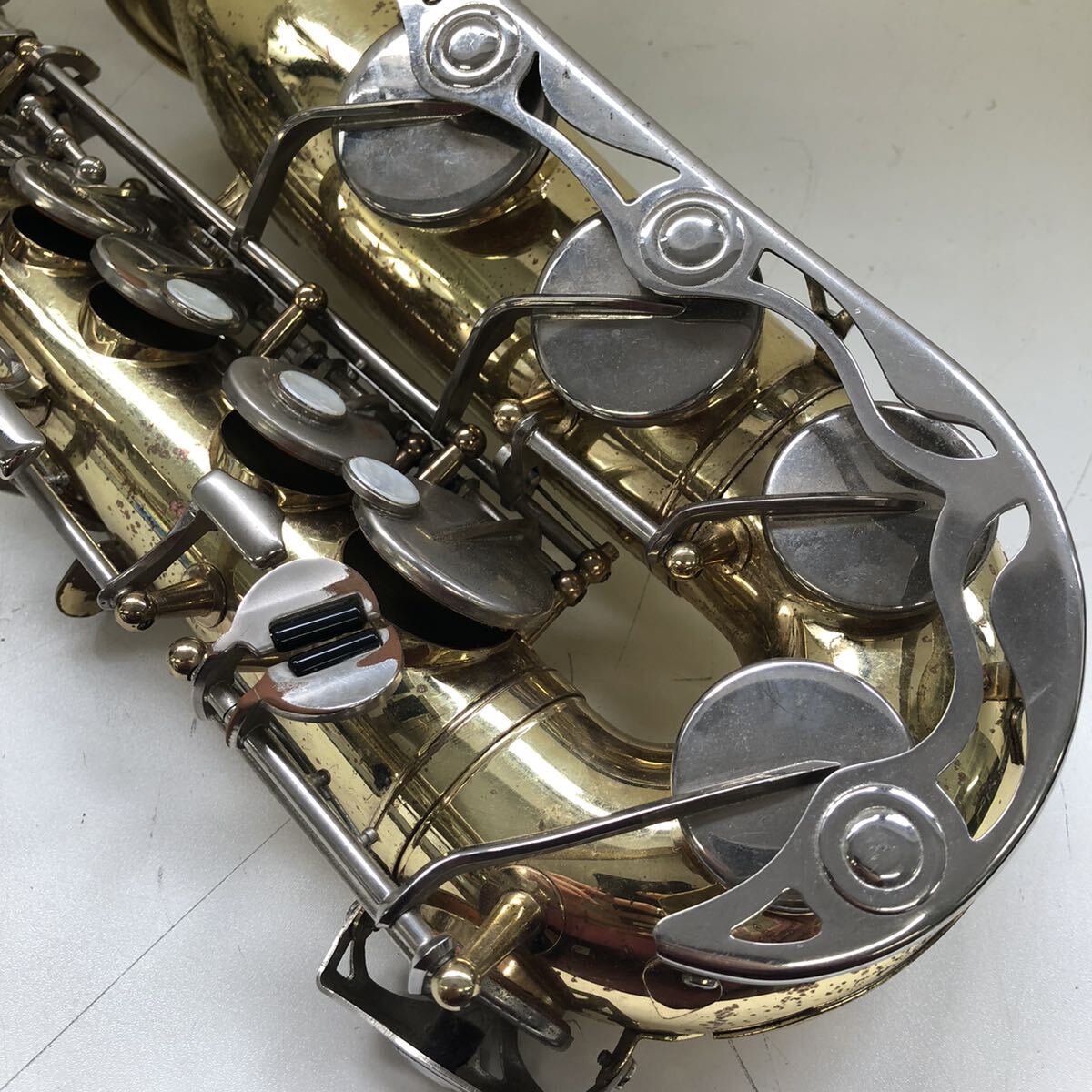 [N-1] Yamaha YAS-23 alto saxophone Yamaha rust somewhat larger quantity case attaching 1757-40