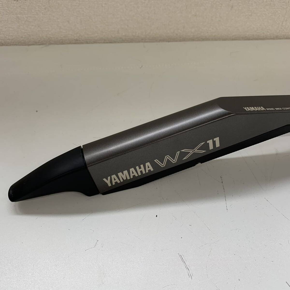 【Gt1】 YAMAHA WX11 WT11 ウィンドシンセ ヤマハ 通電品 音源モジュール ケース 付属品多数 Midi 1234-47_画像4