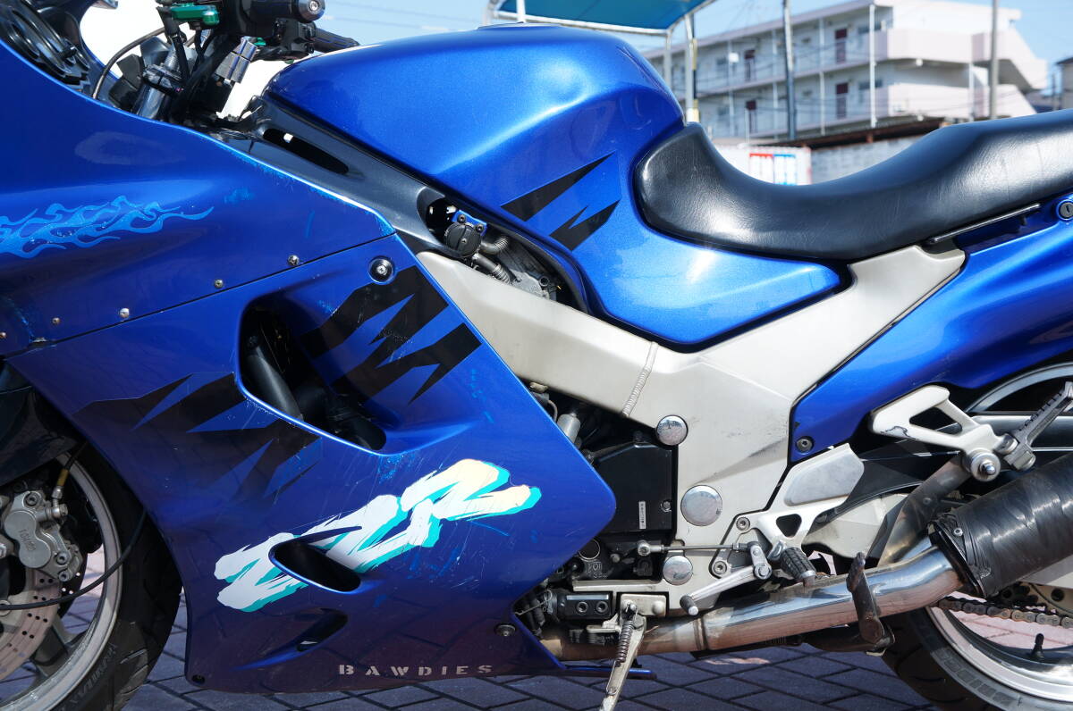 ◆◇配送のみ!! 赤字在庫セール!! ZZR 1100 H7年式 社外マフラー付き ZRX GSX ゼファー等!! 埼玉～関東近県即日自社配送可!!の画像7