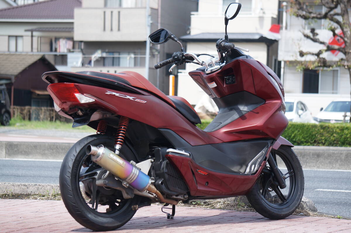 ◆◇配送のみ!! 赤字在庫セール!! PCX 150 モリワキマフラー付き!! 通勤通学にも!! 埼玉～関東近県即日自社配送可!!の画像4