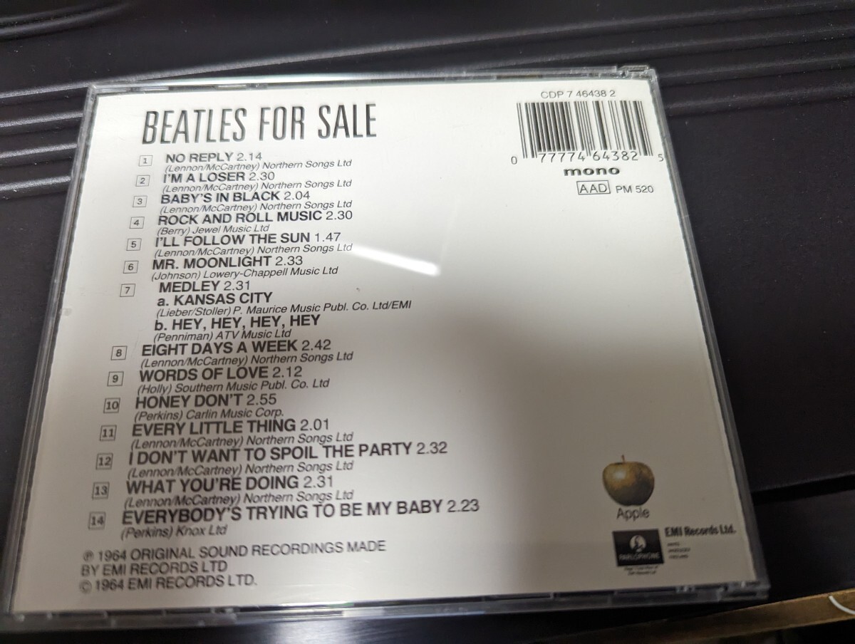 CD★The Beatles ザ・ビートルズ / Beatles For Sale _画像7