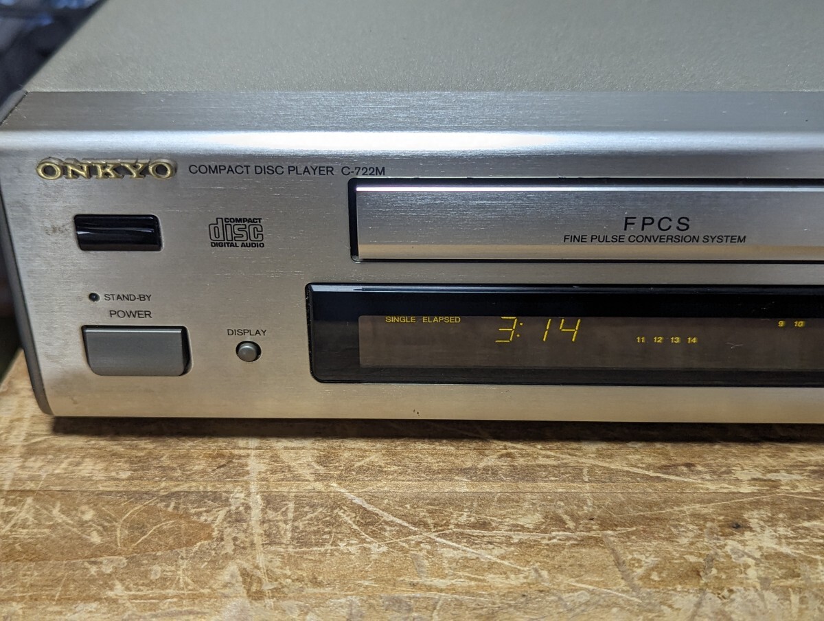 ONKYO CD player C-722M used 