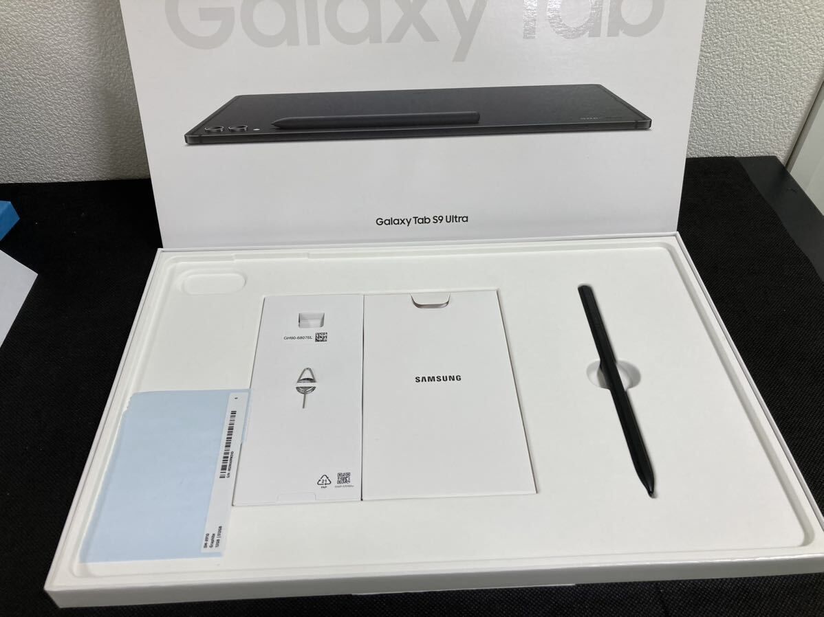 Samsung Galaxy Tab S9 Ultra Wi-Fi SM-X910 Graphite Sペンの画像2