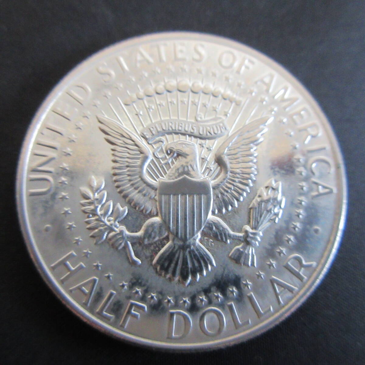 KM202　1964年　アメリカ　ケネディ50セント銀貨　SV900　プルーフ_画像4