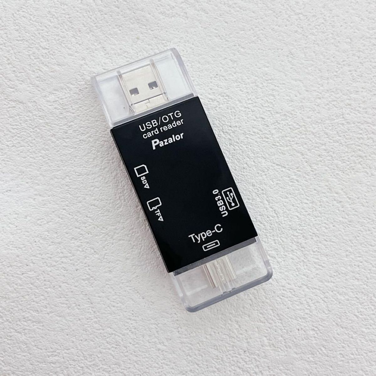 【未使用品】動作確認済　メモリカードリーダー SD/microSD/USBマルチカードリーダー SDカードリーダー