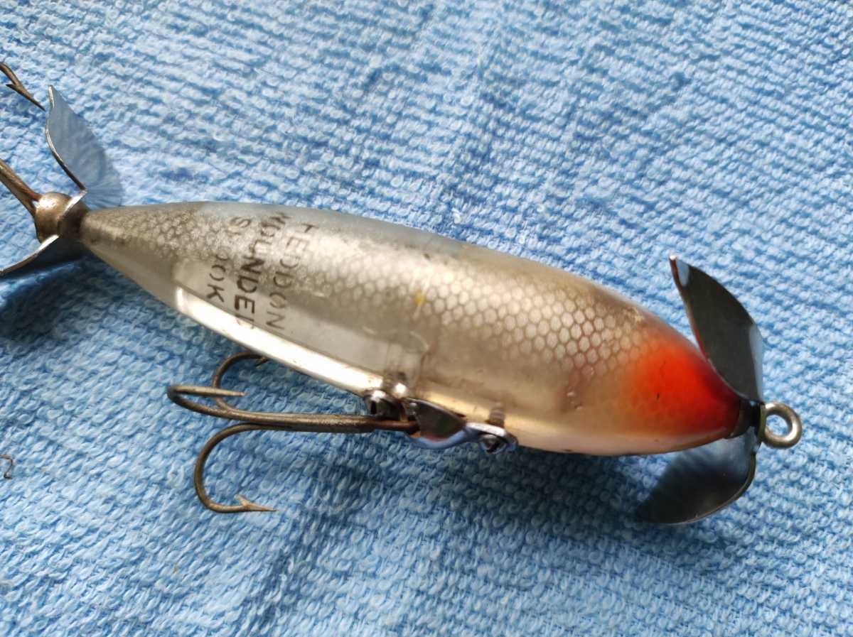 ジャンク！オールド へドン ウンデッドスプーク　WCDS （ホワイトコーチドッグ レアカラー Heddon ザラ　ラッキー13　トーピード