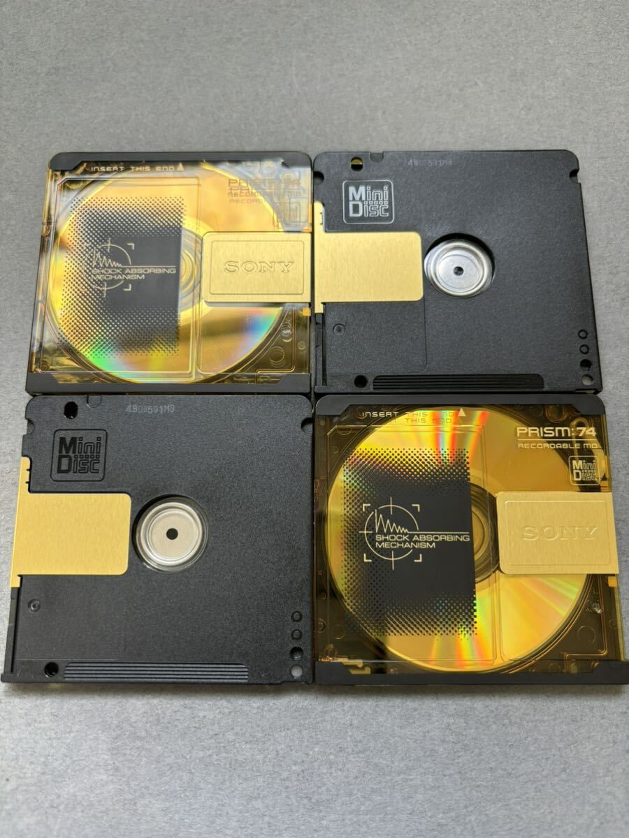MD ミニディスク minidisc 中古 初期化済 ソニー SONY PRISM 74 10枚セットの画像3
