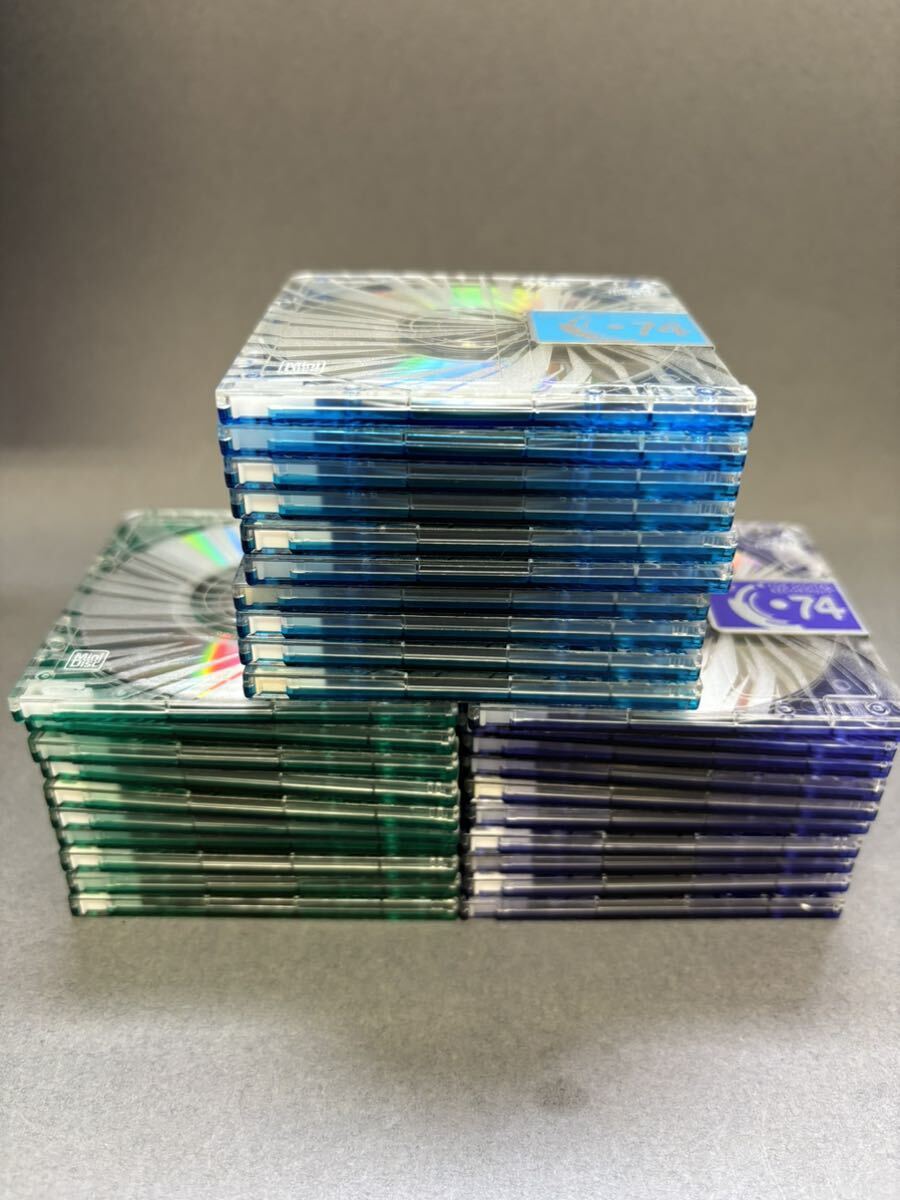 MD ミニディスク minidisc 中古 初期化済 AXIA アクシア 74 30枚セット ケースなしの画像1