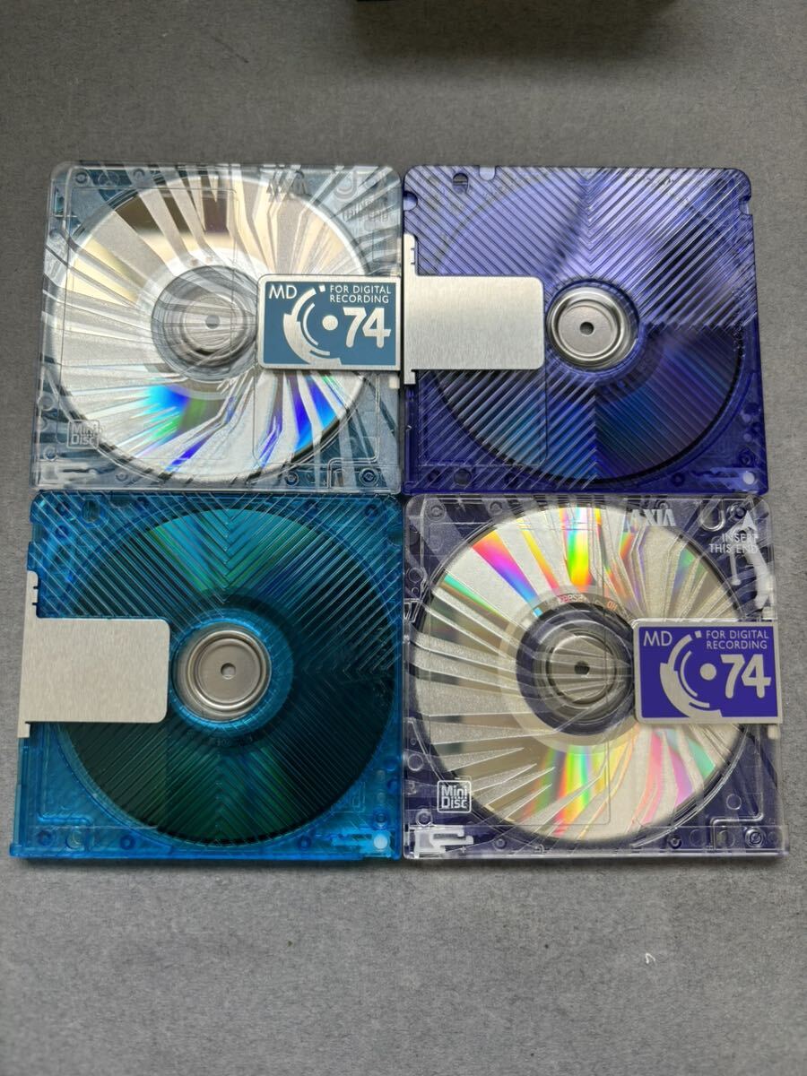 MD ミニディスク minidisc 中古 初期化済 AXIA アクシア 74 30枚セット ケースなしの画像3