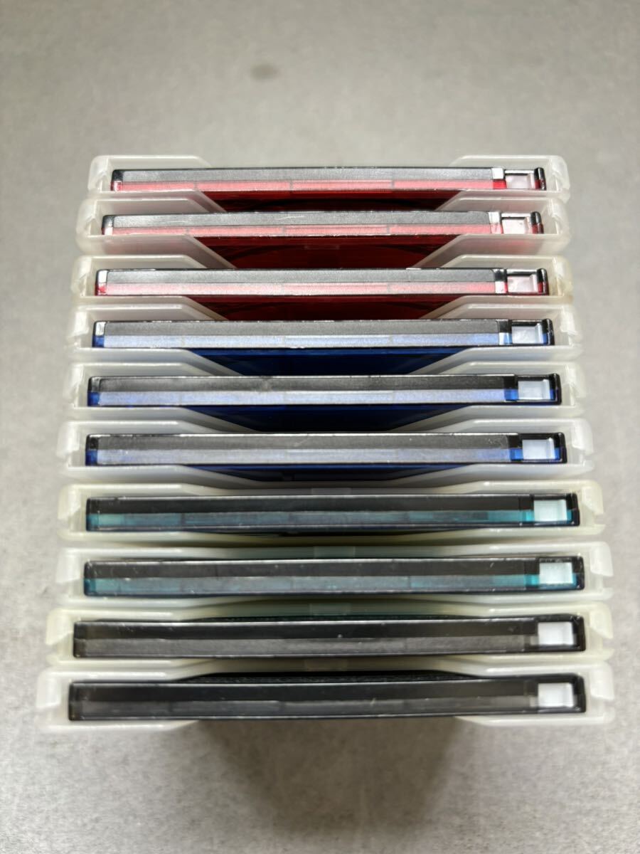 MD ミニディスク minidisc 中古 初期化済 SONY ソニー color collection 80 10枚セットの画像4