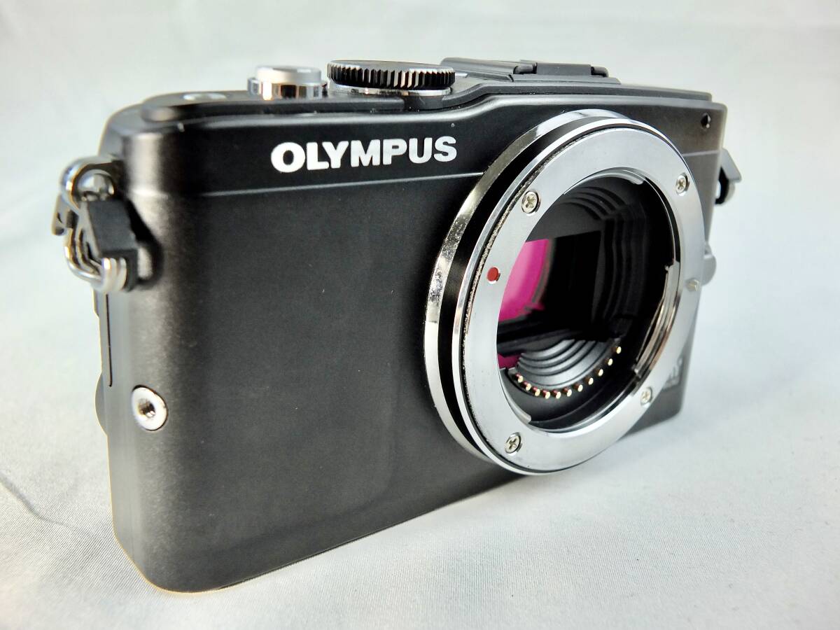 ★基本動作確認済★オリンパス OLYMPUS PEN LITE E-PL5 ブラックボディ！1720万画素撮像素子フォーサーズLiveMOS！#05080#0029#089110#033 _画像2