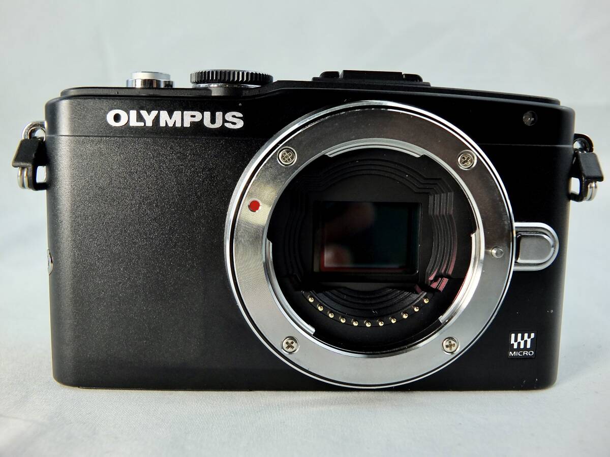 ★基本動作確認済★オリンパス OLYMPUS PEN LITE E-PL5 ブラックボディ！1720万画素撮像素子フォーサーズLiveMOS！#05080#0029#089110#033 _画像5