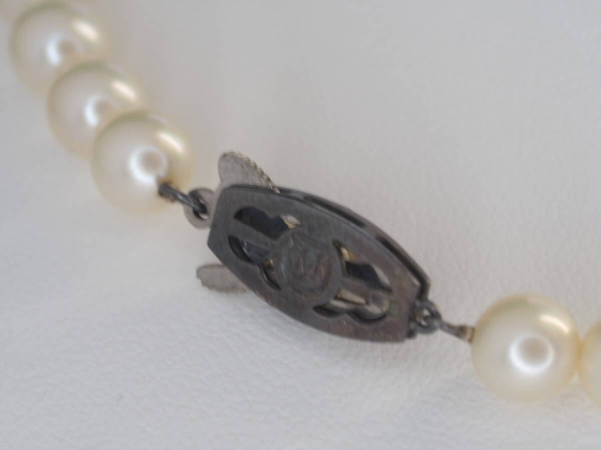 ◆599 ブランドパール祭り！MIKIMOTOミキモト天然アコヤ本真珠ネックレス