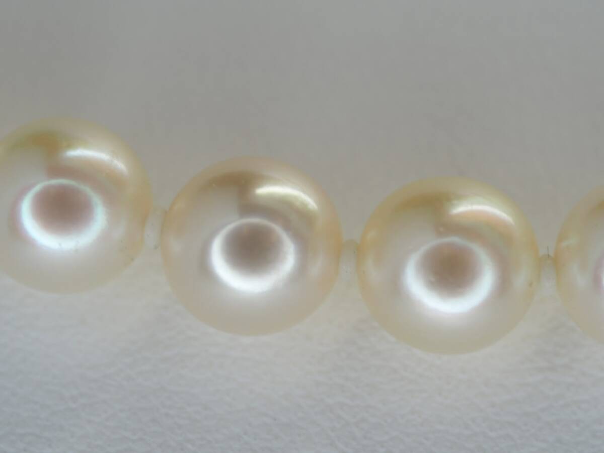 ◆615 祭り！MIKIMOTO ミキモト 極上良質天然アコヤ本真珠ネックレスの画像3