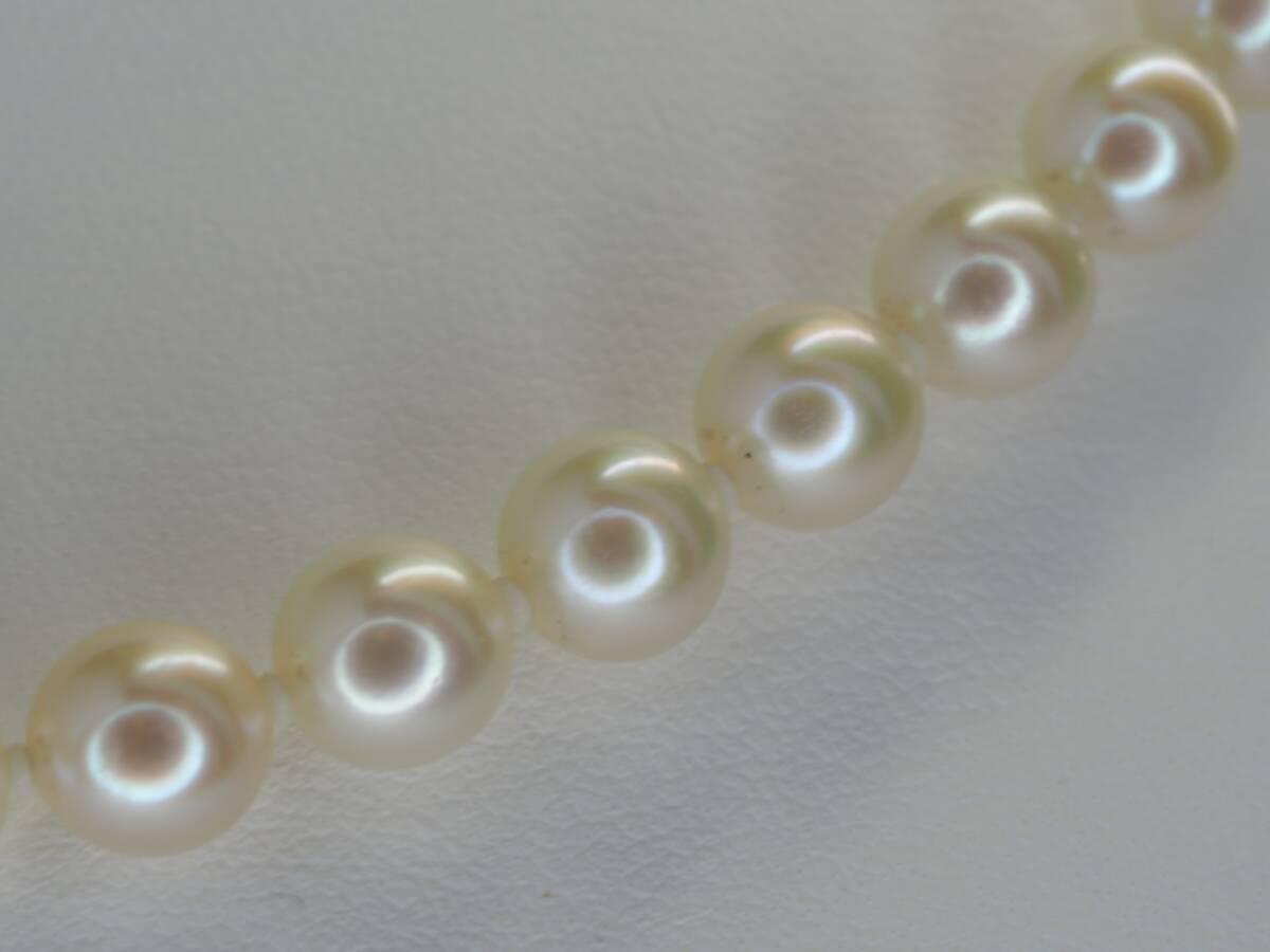 ◆615 祭り！MIKIMOTO ミキモト 極上良質天然アコヤ本真珠ネックレスの画像4