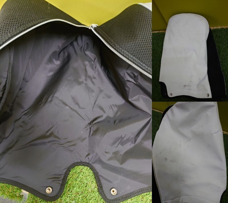 [* рекомендация!*]MIZUNO Mizuno caddy bag белый капот с чехлом 