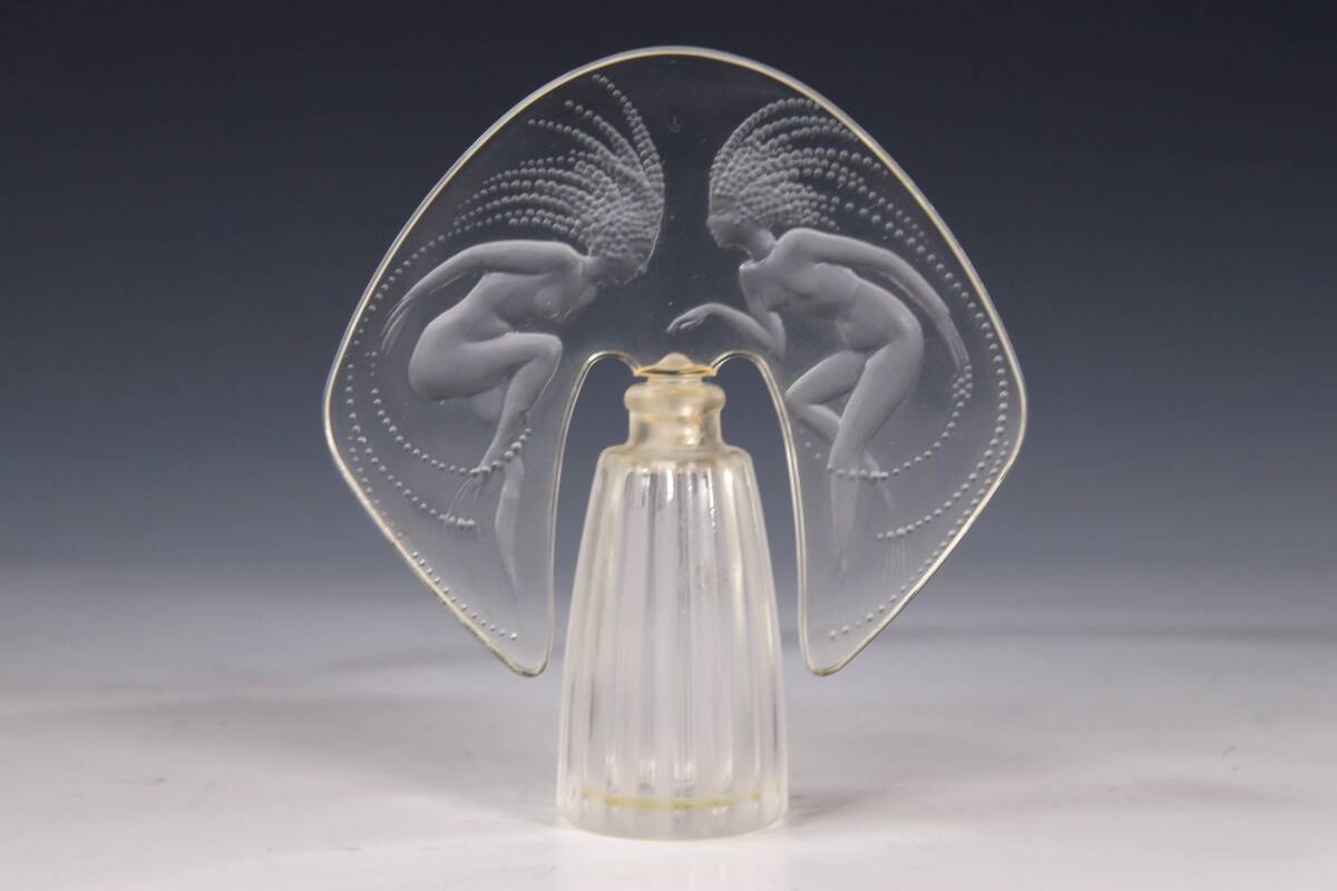∮fufu∮ ルネ・ラリック 香水瓶 「オンディーヌ」 1998年 限定モデル 7cm ミニチュア 水の精の画像2