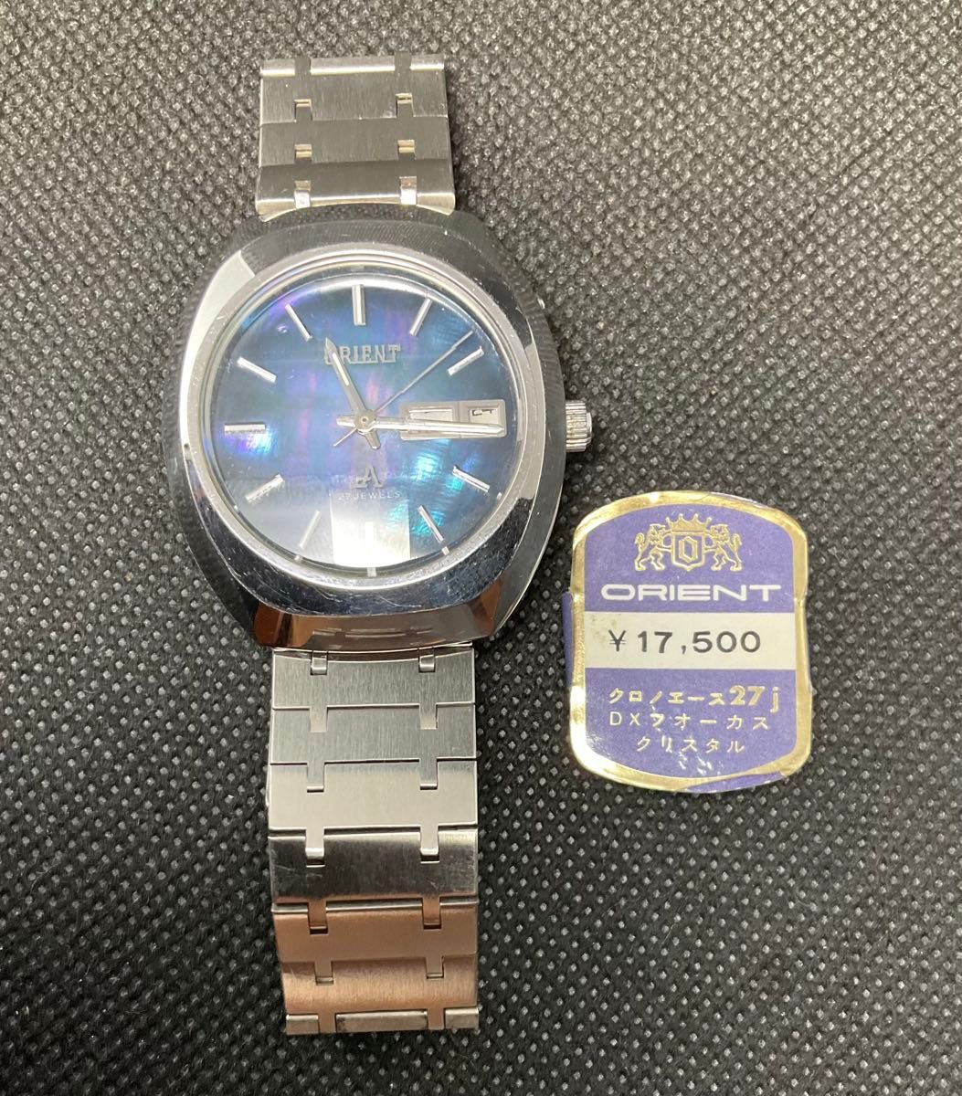 ORIENT クロノエース メキシカン カットガラス 27石自動巻き ORIENT クロノエース メキシカン カットガラス 27石自動巻き